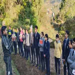 Identification of Crown Root Initiation in Wheat Crop by BSc Agriculture Students