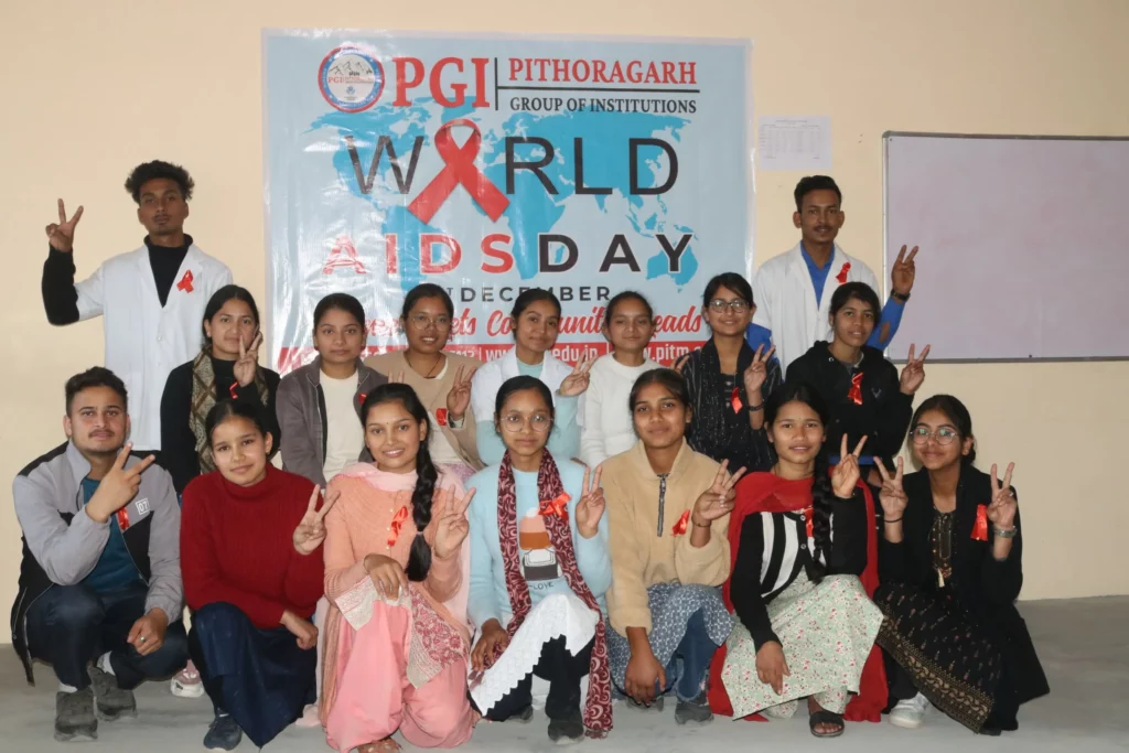The Pithoragarh Group of Institutions Organize World AIDS Day Awareness Programs