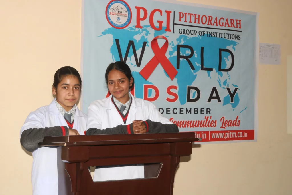 The Pithoragarh Group of Institutions Organize World AIDS Day Awareness Programs