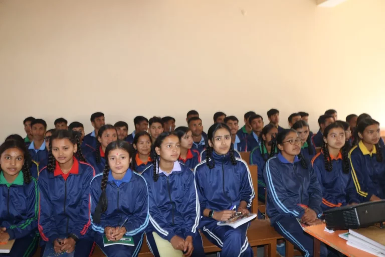 Devalthal studentsI Pithoragarh College
