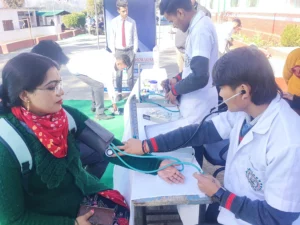 BP Test pithoragarh health camp