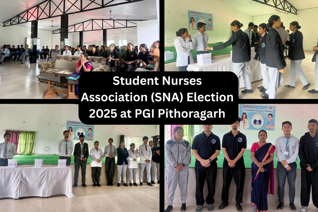 Student Nurses Association (SNA) Election 2025 at PGI Pithoragarh