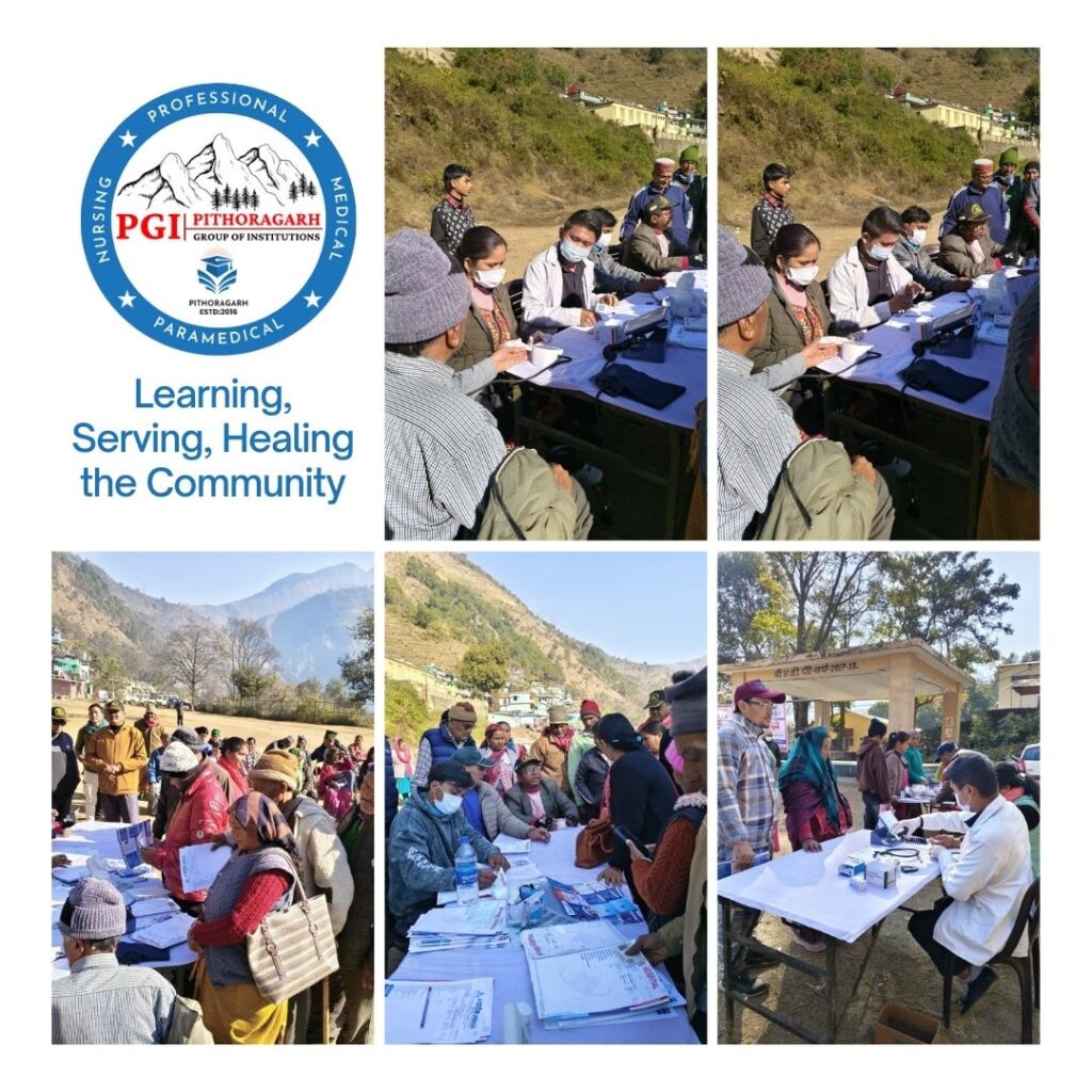 Healthcare Services Provided at the Camp